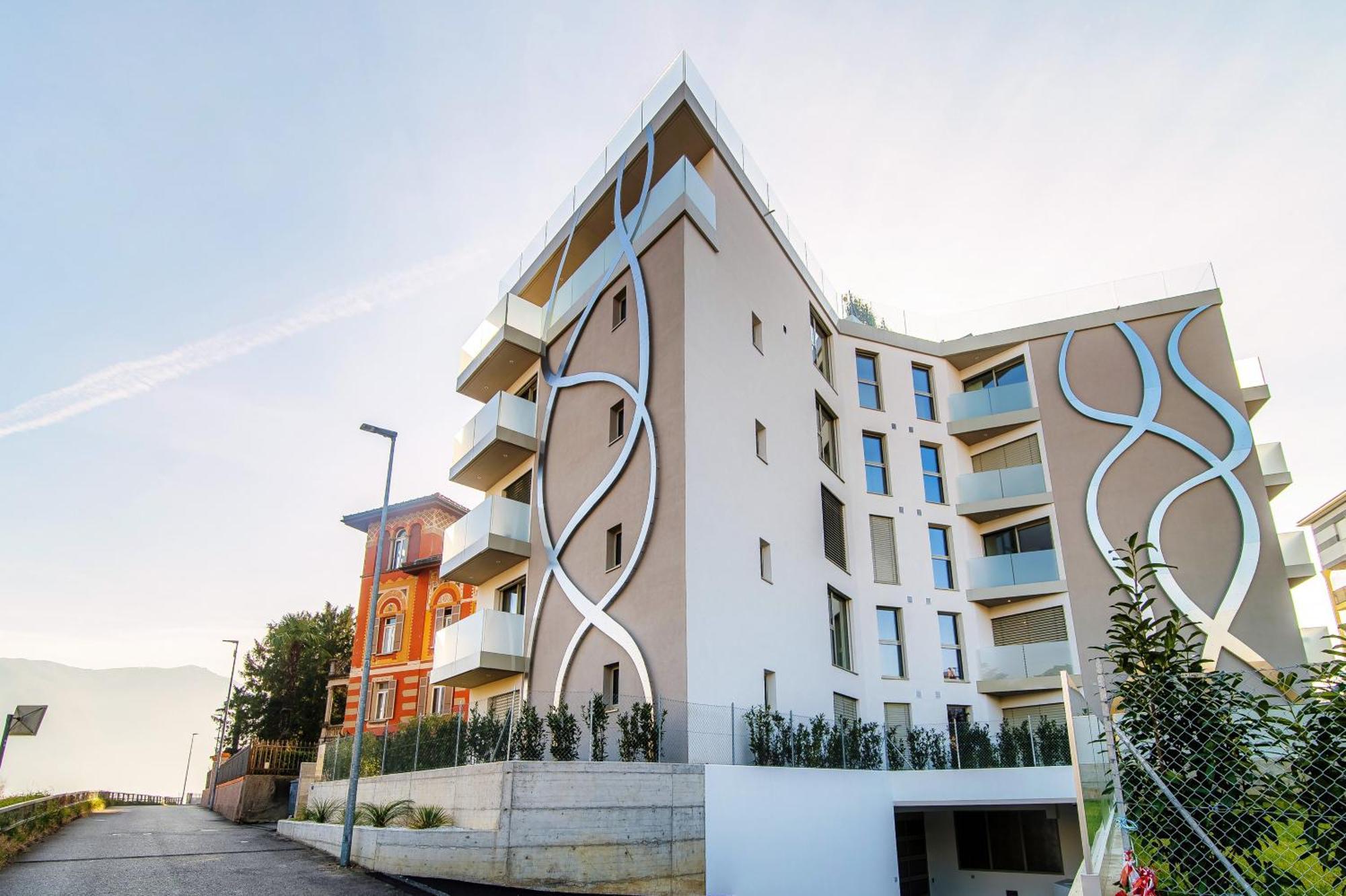 Kristall 9 By Quokka 360 - Modern Apartment Close To Lugano Center Massagno Экстерьер фото